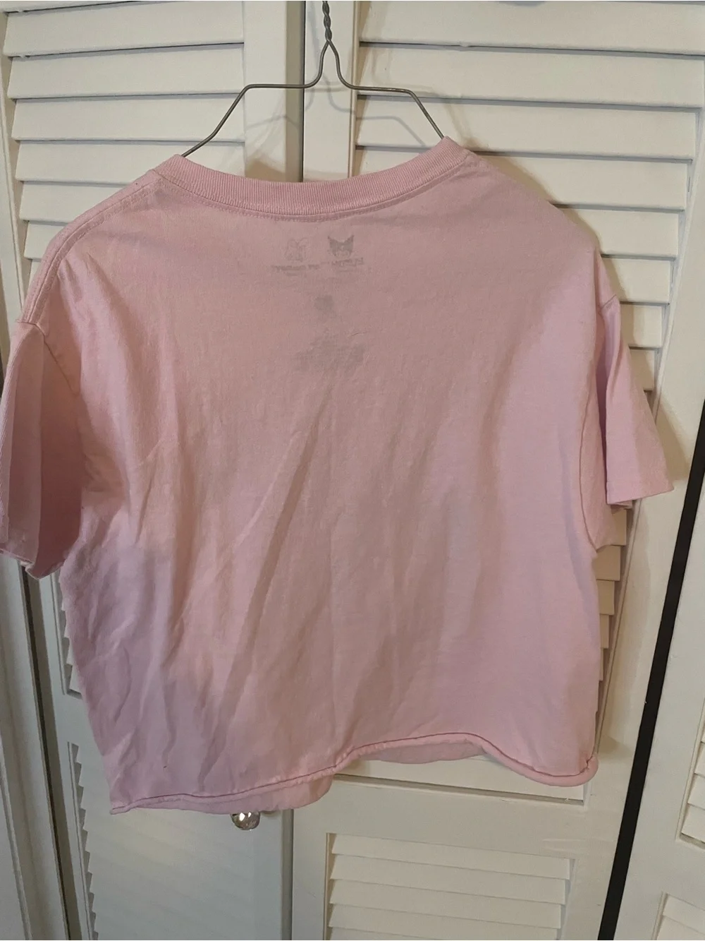 & My Melody Pink Kids Short Sleeve Graphic Tee